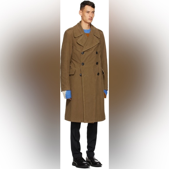 Dries Van Noten Long Brown Coat (size IT44/US36) - Picture 10 of 13